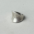 Organic Chunky Asymmetric Silver Ring